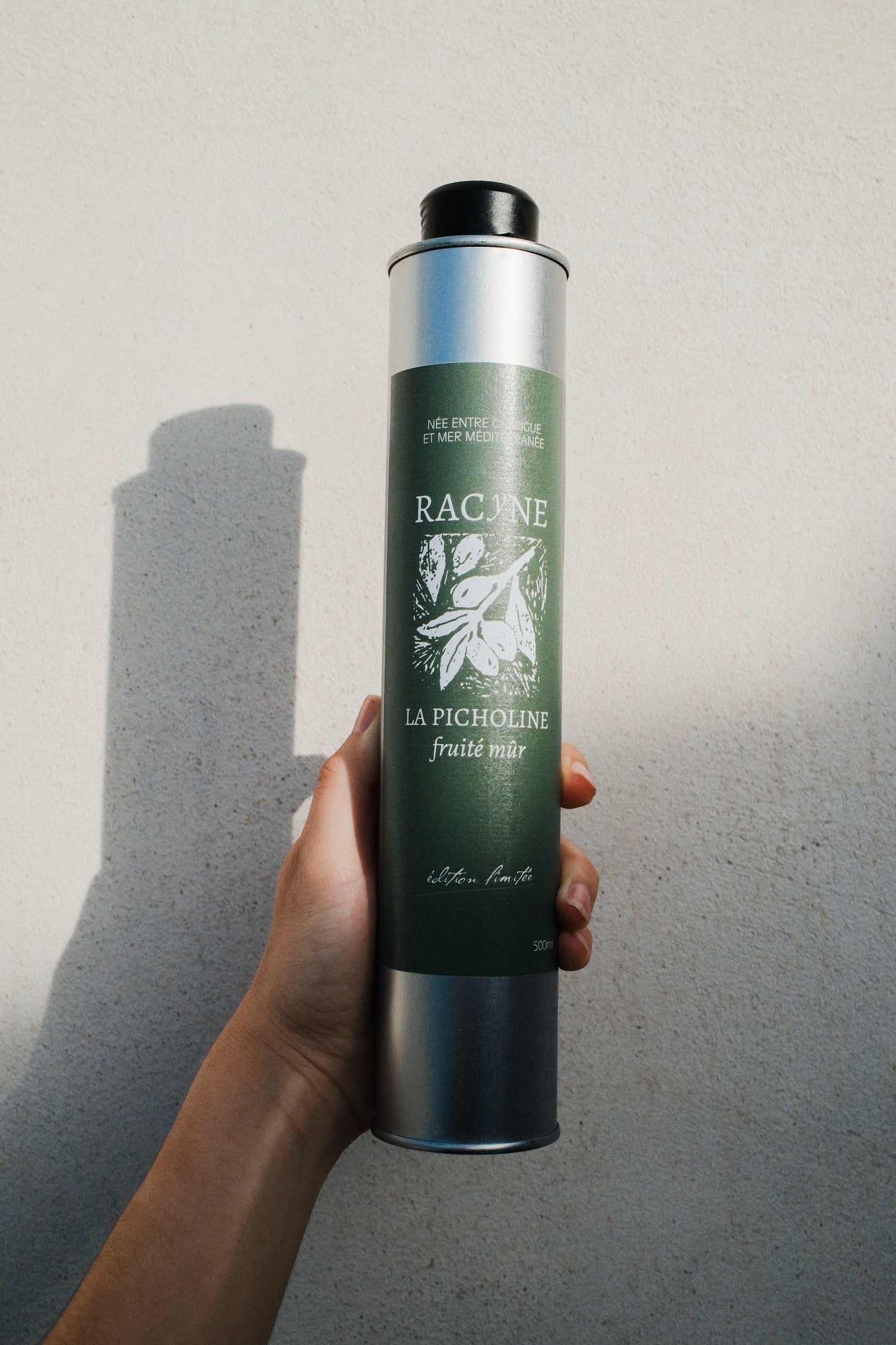La picholine Huile d'olive fruité mûr